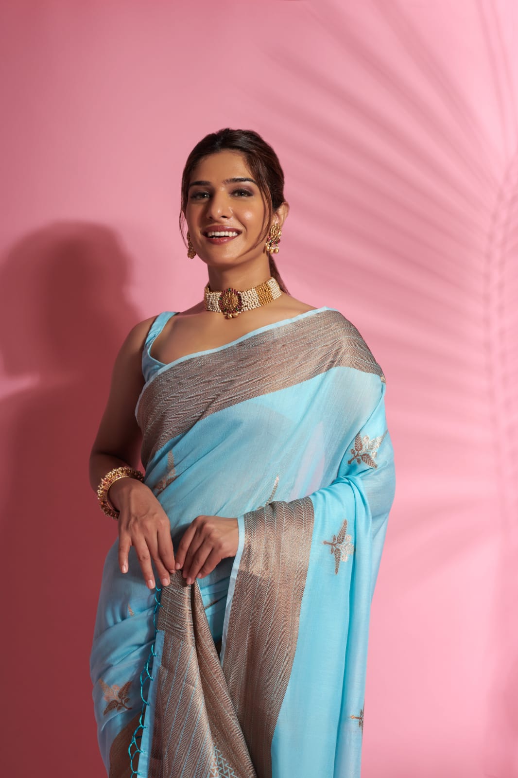Rajyog Aarna Party Exclusive Wear Soft Cotton Latest Saree Collection